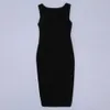 Ocstrade Bodycon Dress Sexy Backless With Bow Black Arrivals Women Sleeveless Night Club Party es 210527