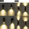 مصباح الجدار في الهواء الطلق إضاءة مصابيح العمود المصابيح الألومنيوم مثبتة للماء مناسبة للمشرفات والخلفية والتراسات