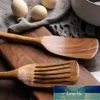 Teak Long-Handled Spatula Madeira Sólida Madeira Não-Stick Pan Cooking Shovel Alongado Cozinha Pá de Madeira Cozinha Utensílios de Cozinha