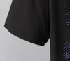 Maglietta estiva di lusso Mens Designer Tees Donna Hip Hop Famoso marchio Lettera Stampa Uomo Stilista Camicie maniche corte Taglia # 03