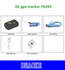Akcesoria samochodowe GPS 3G TK203 Mini PET Tracker wodoodporny Odporność na pył