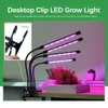 LED-Wachstumslicht 5V USB-Pflanzenlampe Vollspektrum-Phytolampen für Gemüseblumensämlinge im Innenbereich