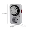 TIMERS 13MA 24 -timmars cyklisk timer Switch Kitchen Outlet Loop Universal Timing Socket Mechanical UK EU US Plug