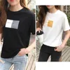 Zuolunouba 간단한 하라주쿠 코튼 티셔츠 여성 짧은 소매 학생 반 슬리브 티셔츠 여름 느슨한 Preppy 스타일 티셔츠 탑 210330
