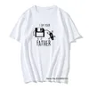 Herren T-Shirts Ich bin dein Vater Lustiges USB- und Disketten-Computer-Männer-T-Shirt Sommer/Herbst Vintage für Erwachsene Slim Fit Tops T-Shirts