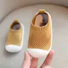 Spring Infant Toddler Shoes Girls Boys Casual Mesh Soft Bottom Comfortable Non-slip Kid Baby First Walkers 211022