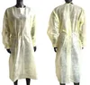 Niepraweniowe jednorazowe płaszczeniowe fartuchy Suknie izolujące Ochronna Garnitury Garnitury Odzież Outdoor Anti Dust Darmowa Wysyłka morska