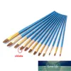 12pcs/set Artist Paint Brushes Set Acrylic Oil Watercolour Painting Craft Art Model Paint By Number Pen Brushes Factory price expert design Quality Latest Style