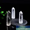 Natural Crystal Clear Quartz Transparency Point Healing Stone Hexagonal Prisms Obelisk Wand Home Decor 1 PC