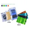 8,5 * 13см Одна сторона Clear Color Color Reazealable Zip Mylar Bag алюминиевая фольга Сумки пахнуть Доступные пакеты Ювелирные изделия Сумка еда Bean Baga28