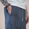 Plaid Summer Checked Oversize Shorts Men Soft Comant DrawString Plus Size Jogger Brand Clothing 210713