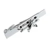 Interessante Clipes De Avião Biplano Avião Tie Bar Pins Mens Jewelry