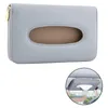 Tissue Boxes Napkins Auto Car Box Sun Visor PU Lederen Houder Clip Papier Servet Cover voor Interieur Accessoires