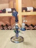 7.5 "Narguilé Bleu Champignon Bubbler Verre Pipe À Eau Bong Perk 14mm Bol Tabac Bubbler Fumée Tuyaux Bongs Bouteilles Dab Rig