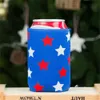 American Independence Day Bandeira Garrafa de Vinho Capa Estrelas e Listras Neoprene Material Coleção Coleção Capa Cooker Sacos Decoração de Casa G54nhhk