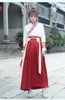 Стадия носить китайскую традиционную династию древний костюм женщины Hanfu платье народных танцевальных элементов одежды для одежды