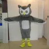 2022 Halloween Owl Mascotte Kostuum Hoge Kwaliteit Cartoon Dier Anime Thema Karakter Carnaval Unisex Volwassenen Outfit Kerstverjaardag Party Jurk
