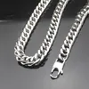 40 45 50 55 60 65 70 90CM collier à maillons en acier inoxydable bijoux 10mm de largeur HZN024 Chains280Z