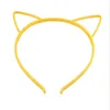 2021 New style kids cat ear hairband baby girl hair band headwear fashion children boutique hair accessories