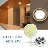 LED G4 Round Spotlight Lampa AC12V-24V 1.5W 5730 15LEDS NO Flicker Range Hood Lights