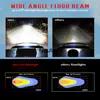 Bil strålkastare LED 6-tums takremsa Ljus 6000K hjälplampa Arbetsljus 120W Automobile Light Bar Van Headlights