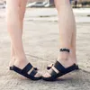 Nyaste bekväma tofflor Slides skor gummi sandaler kvinnor sandig bule strand skum utomhus inomhus går mjukt botten tre storlek 36-44