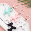 Fashion Key Chain Cute Balloon Dog Keychain Jewelry Couple Keyring Creative Cartoon Mobile Phone Bag Car Pendant Fun Keychains 3286 Q2