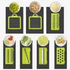 Multifunctional Vegetable Knife Choppers Slicers Fruit Potatoes Carrot Grater Kitchen Accessories Basket Slicer