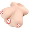 Poupées de sexe Jouets Demi-corps Poupée Masturbateurs Grosse Femme Seins Poitrine Amour Érotique Silicone Préadolescent Sexy Jouet pour Hommes E Sein Artificiel