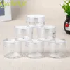 Kleine lege cosmetische navulbare steekproefflessen plastic oogschaduw make-up gezicht crème pot pot container opbergdoos