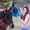 Horse Fly Mask with Ears Comfort Smooth Elasticity Lycra Grip Soft Mesh Stretch Bug Eye Saver UV Protection XBJK2106