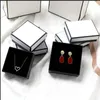 Smycken gåva detaljhandel lådor svart kraftpapper packning armband halsband ring öron spiklåda jul nyår gåva anpassa 7 storlek Välj
