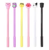 Cartoon neutral Gel Pens signature pen cute creative girl heart black student stationery promotional gifts