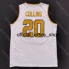 New 2020 Wake Forest Demon Deacons Basketball Jersey NCAA College 20 John Collins White All Stitched And Embroidery