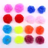 Vêtements de chien 50 100x faits à la main mignon chiot chat cheveux arcs couleur vive accessoires toilettage pour petits chiens produits 2926