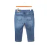 Wysoka talia Lato Kobiety Moda Prosto Styl Wash Wody Bleached Casual Jean Kobiet Trendy Kolor Długość Dżnowie Dżinsowe Spodnie 210708