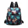 Colorful Anti Theft Women Backpack Floral School Bags Waterproof Female Travel Backpacks Teenage Girl