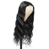 Perruque Lace Closure Wig Body Wave brésilienne 4x4, cheveux naturels, pre-plucked, pleine densité, 326i