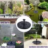 Bird Bath Fountain 7V 1 4W Solar Fontein Fountain Solar Powered Fuente Floating Water Pump 3 Sprinkler Heads Solaire Fontaine Q081250H