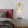 Led Lighting Lamparas Mirror Outdoor Espejo Luces Noche Dormitor Bedroom Night Maison Interieur Bathroom Abajur Wall Sconce Lamp 210724