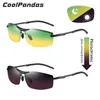 Coolpandas 2021 fotochromiczne okulary przeciwsłoneczne Mężczyzna Dzień Nigh Spolaryzowane Okulary Kameleon Jazdy Okulary przeciwsłoneczne UV400