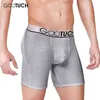 Plus Size Unterhosen Herren Lange Boxer Unterwäsche Modal Boxershorts Herren Boxershorts Herren Calzoncillo Cuecas Shorts Gootuch 007 H1214