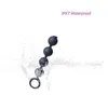 NXY Sex Anal toys Silicone Butt Plug 4 Pull Beads Prostate Massager Unisex Balls Anus Masturbation Erotic Toy For Men Women Gay 1201