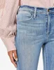 Kadın Kotları 2021 FM Sonbahar Yeni Stil Düşüşü Shanshan Aynı İnce Büyük Boynuzlu Bacak Kovboy Kadın