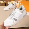 Sneaker da ginnastica intage Scarpe casual Virgils alligatore goffrato nero Grigio Marrone Bianco Pelle di vitello verde Francese Ablohs Uomo