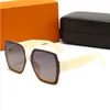 5 kolor z pudełkiem Specjalny materiał PVC Women Sunglasses Męs