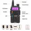 Оригинальные 8 Вт Baofeng UV-5R Walkie Talkie Dual Band 136-174 МГц 400-520 МГц Портативный BF UV5R Двухсторонний радио POFUNG HF трансивер