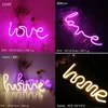 Multi Styles Neon Light Signs Wall Decor LED Lamp Rainbow Battery of USB Operated Table Night Lights for Girls Children Baby Room