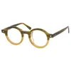 Män Optiska Glasögon Glasögon Ramar Brand Retro Kvinnor Small Round Spectacle Frame Myopia Eyewear With Case Top Qualitly