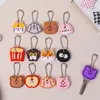 Porte-clés de dessin animé mignon en Silicone, chat et chien, housse de protection pour contrôle des clés, porte-bouchon anti-poussière, cadeau pour femmes